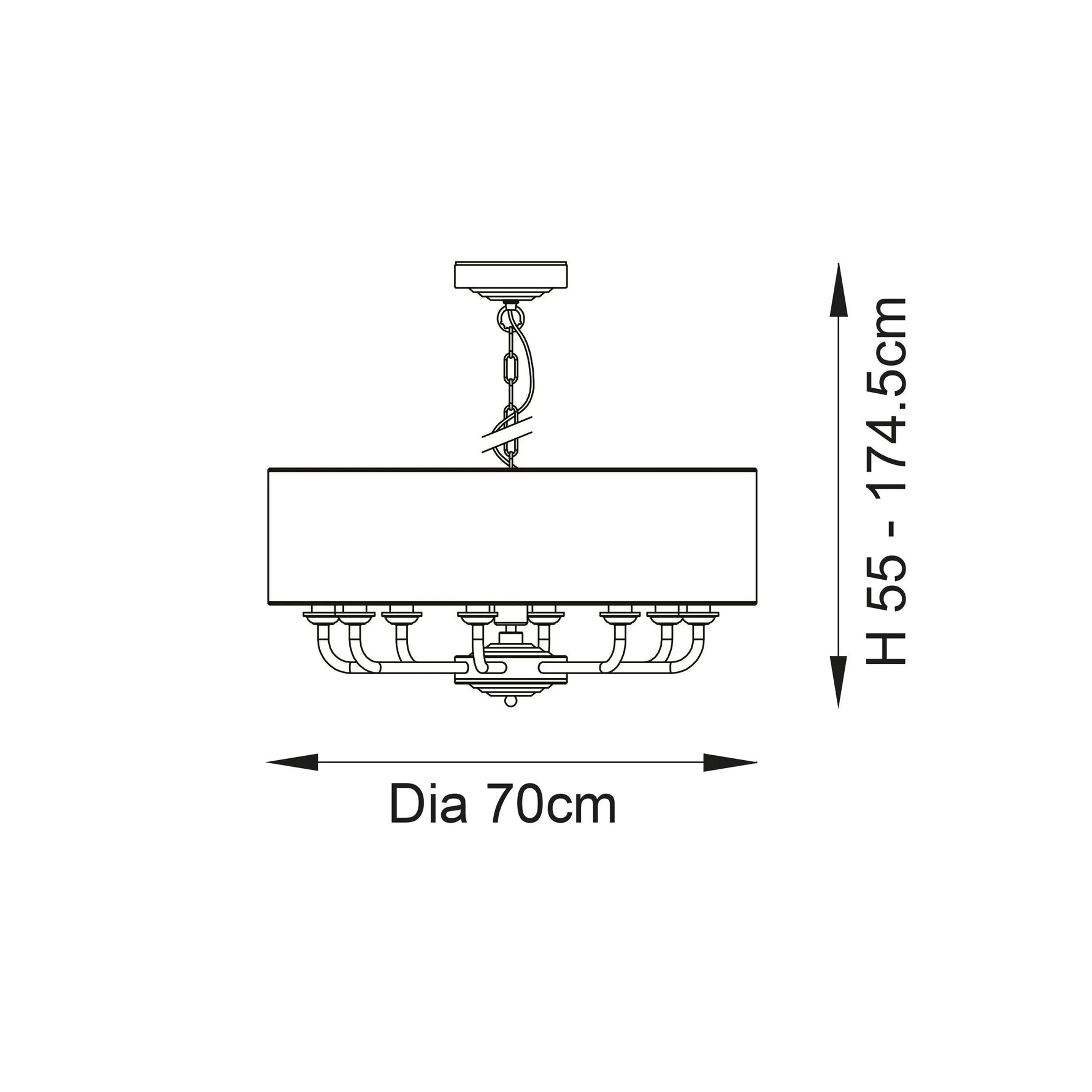 Endon Lighting - 98938 - Pendant Light