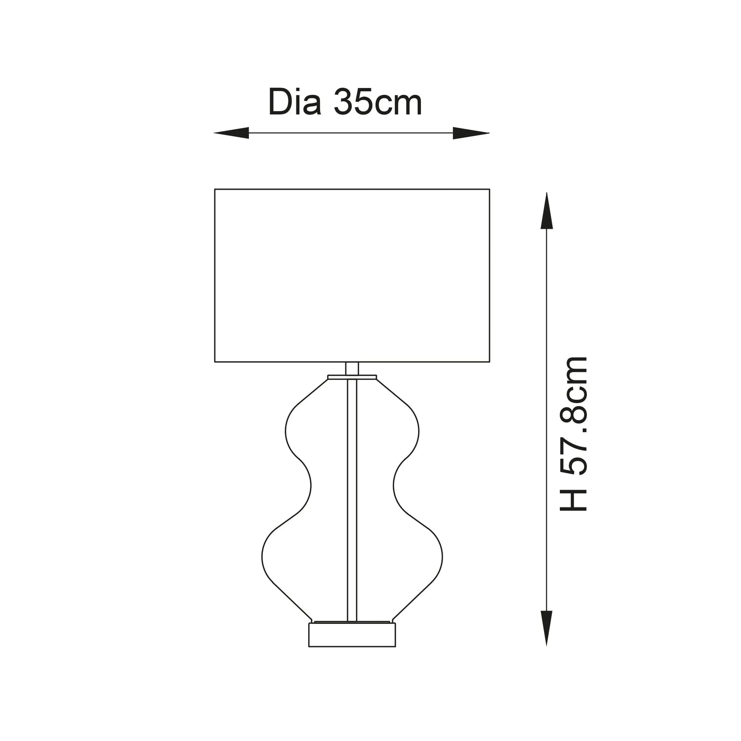 Endon Lighting - 99110 - Table Lamps