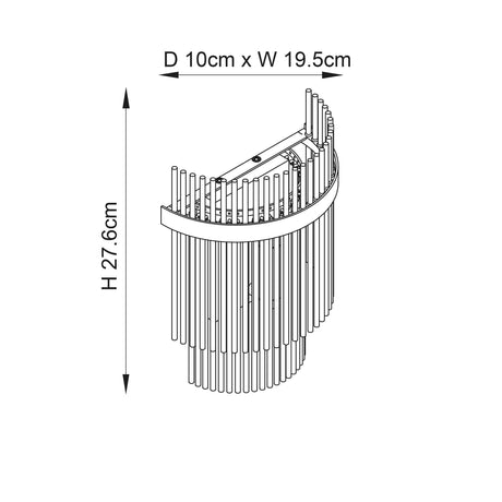 Endon Lighting - 99168 - Wall Lights