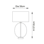 Endon Lighting - 99292 - Table Lamps