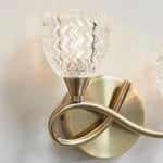 Endon Lighting - BOYER-2WBAB-L - Wall Lights