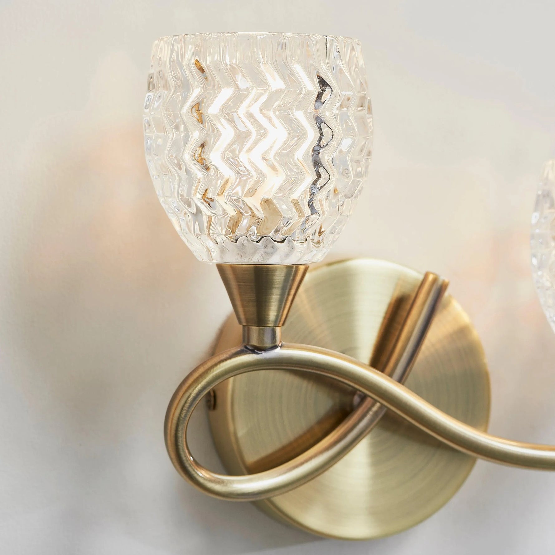 Endon Lighting - BOYER-2WBAB-L - Wall Lights