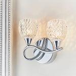 Endon Lighting - BOYER-2WBCH-L - Wall Lights
