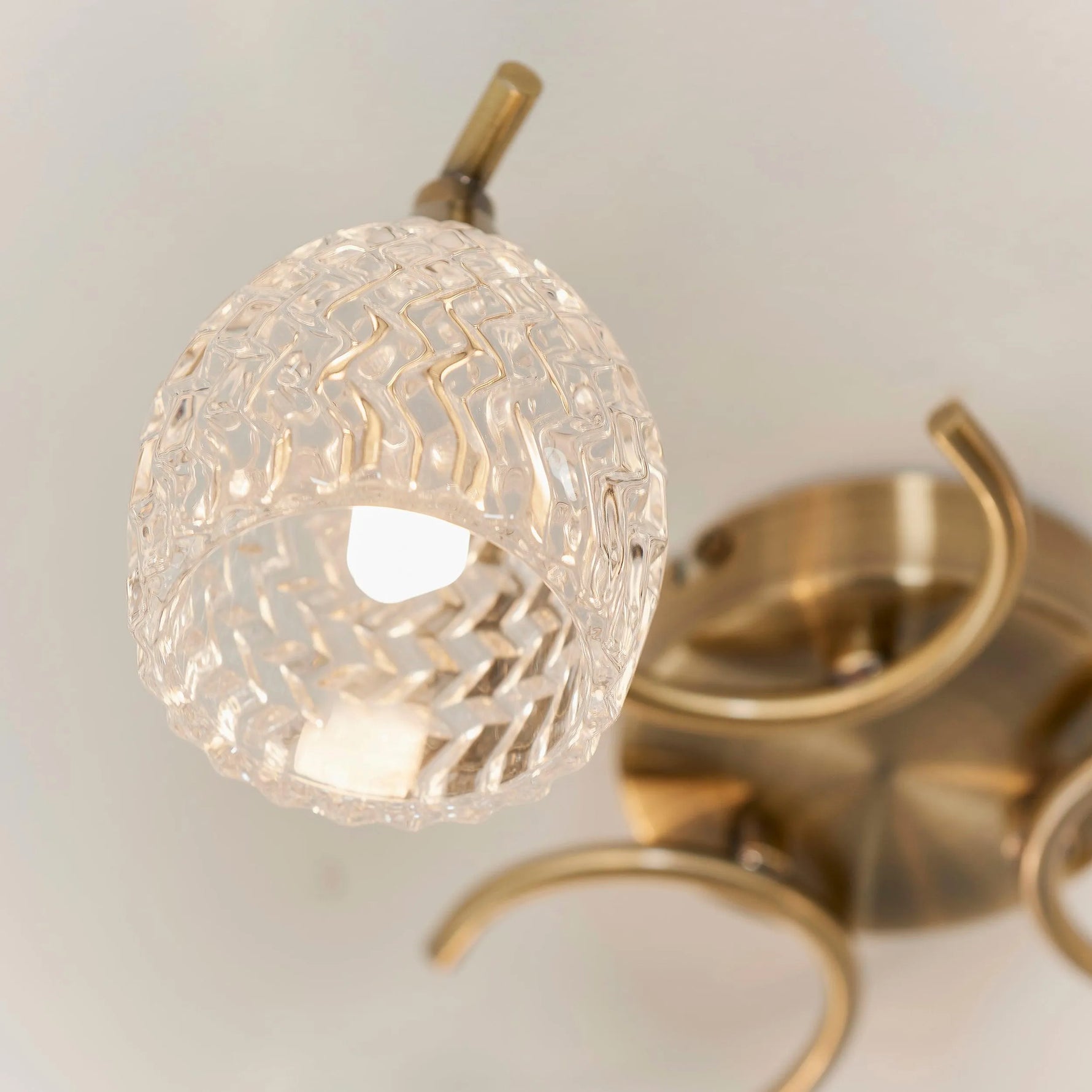 Endon Lighting - BOYER-3AB - Semi flush Light