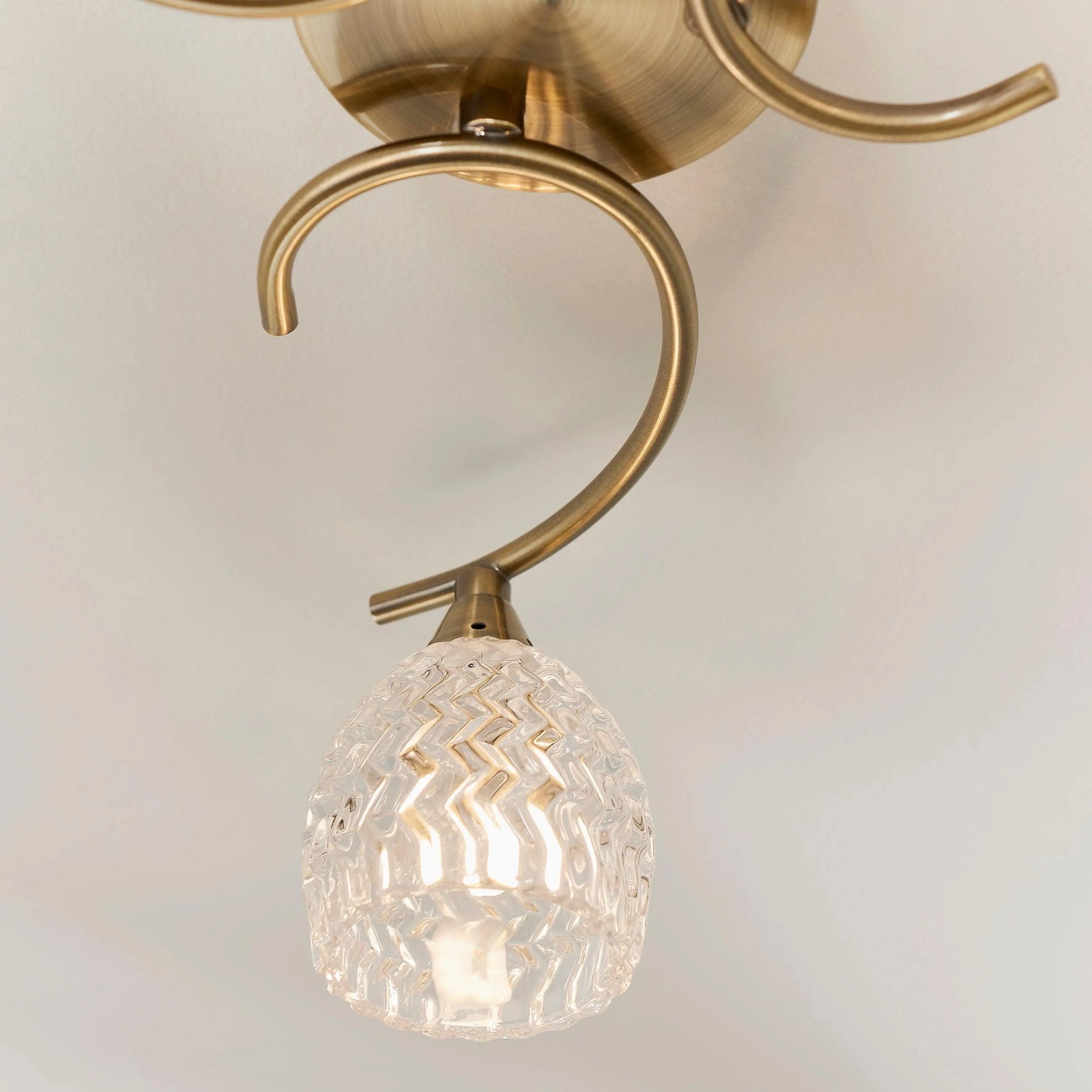 Endon Lighting - BOYER-3AB - Semi flush Light