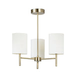 Endon Lighting - BRIO-3AB - Semi flush Light