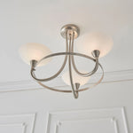 Endon Lighting - CAGNEY-3SC - Semi flush Light