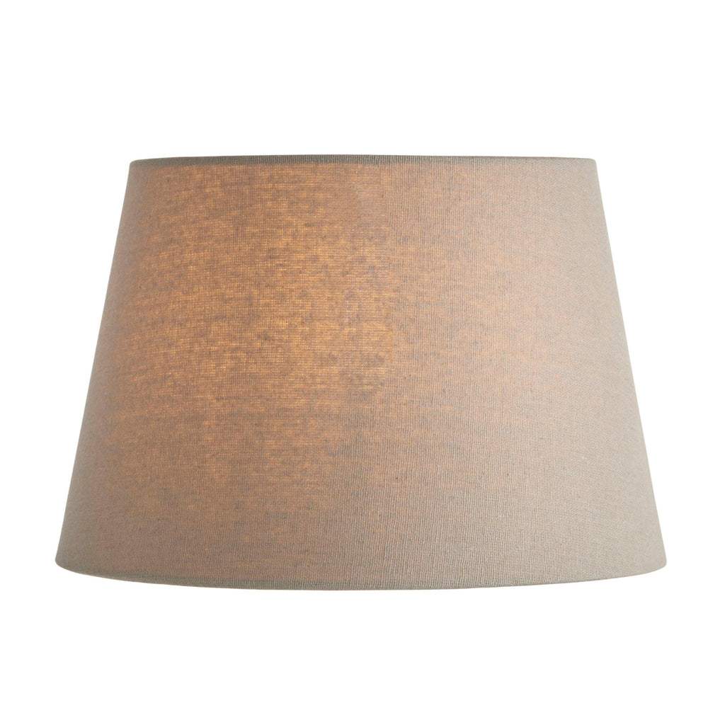 Endon Lighting CICI-10GRY - Endon Lighting CICI-10GRY Cici Indoor Lamp Shades Grey linen mix fabric Not applicable
