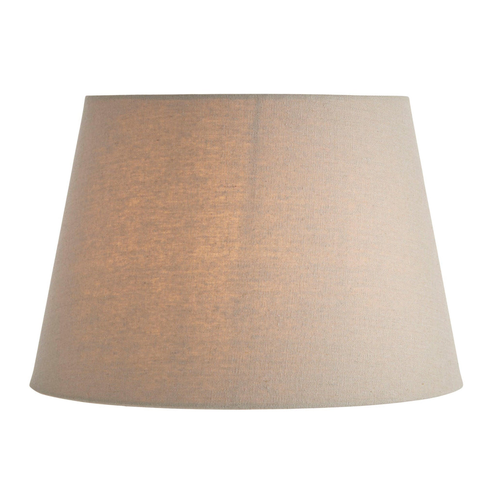 Endon Lighting CICI-12GRY - Endon Lighting CICI-12GRY Cici Indoor Lamp Shades Grey linen mix fabric Not applicable