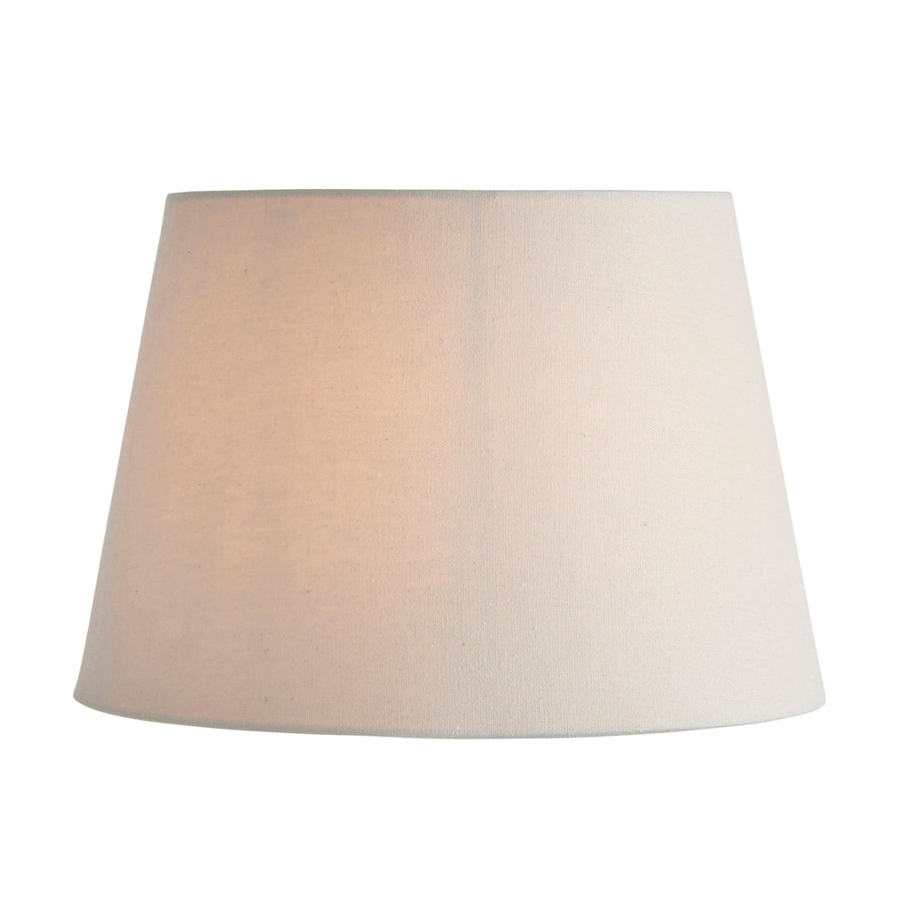 Endon Lighting CICI-12IV - Endon Lighting CICI-12IV Cici Indoor Lamp Shades Ivory linen mix fabric Not applicable