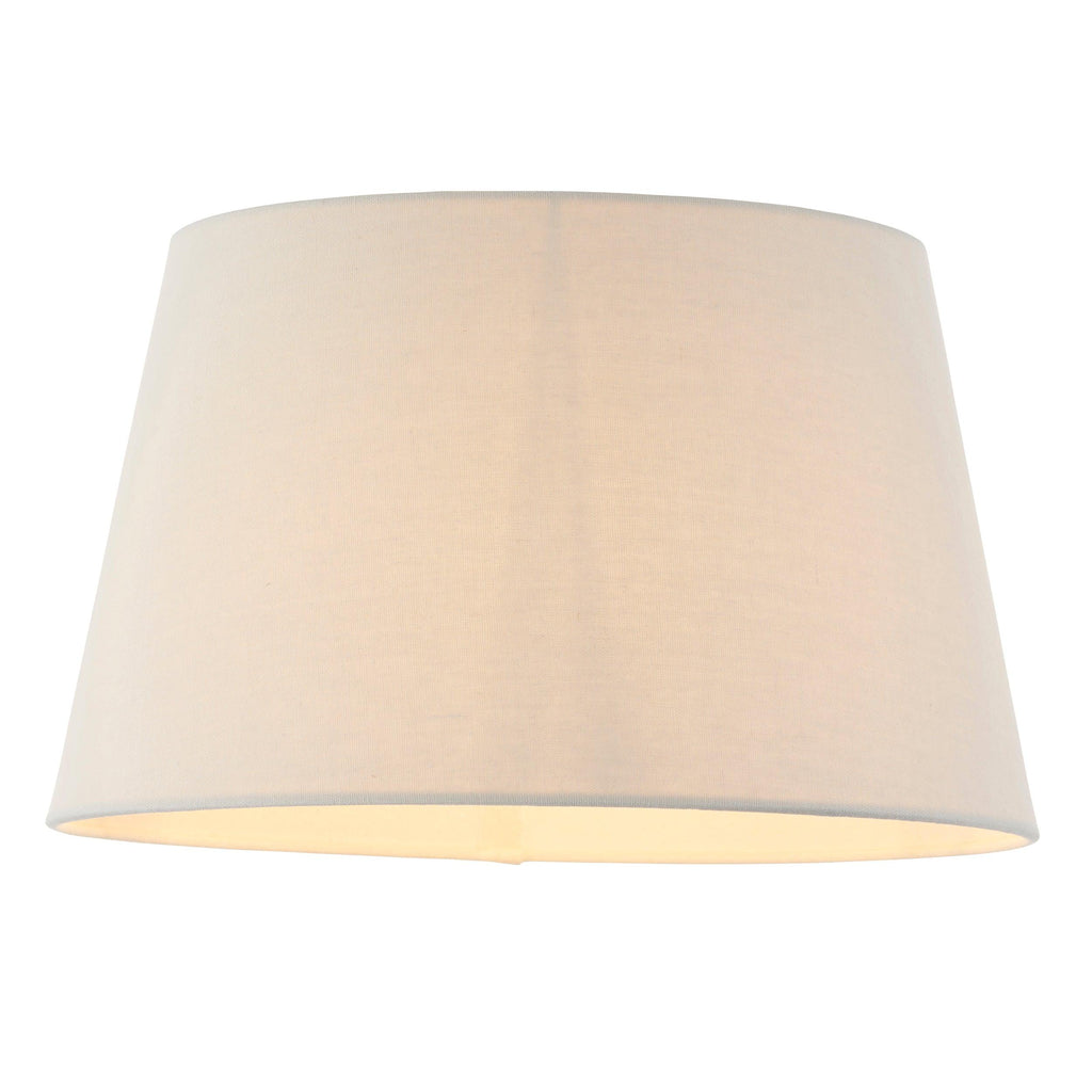 Endon Lighting CICI-14IV - Endon Lighting CICI-14IV Cici Indoor Lamp Shades Ivory linen mix fabric Not applicable