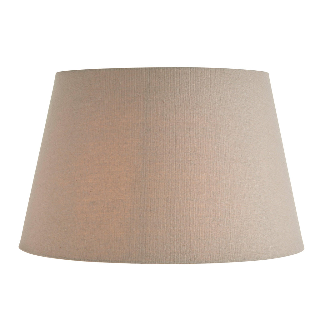 Endon Lighting CICI-18GRY - Endon Lighting CICI-18GRY Cici Indoor Lamp Shades Grey linen mix fabric Not applicable