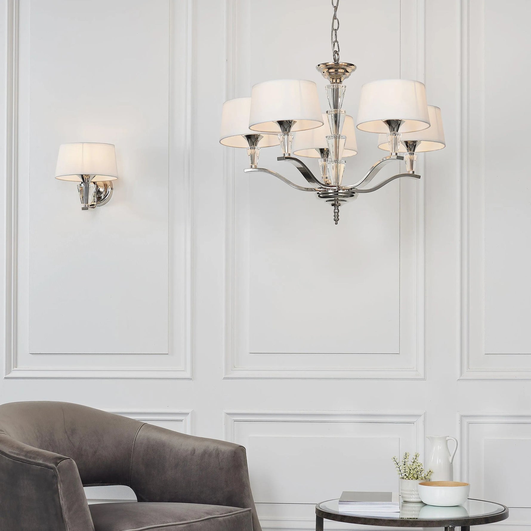 Endon Lighting - FIENNES-5NI - Pendant Light