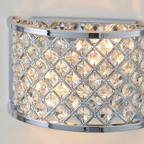 Endon Lighting - HUDSON-2WBCH - Wall Lights