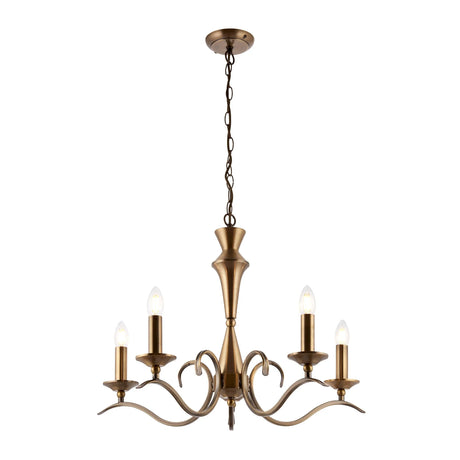 Endon Lighting - KORA-5AB - Pendant Light