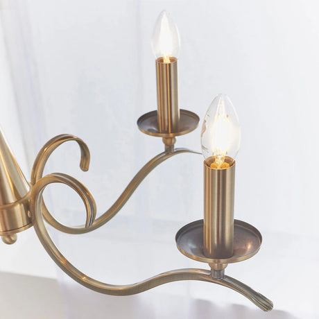 Endon Lighting - KORA-5AB - Pendant Light