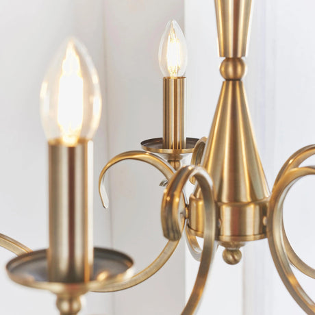 Endon Lighting - KORA-5AB - Pendant Light
