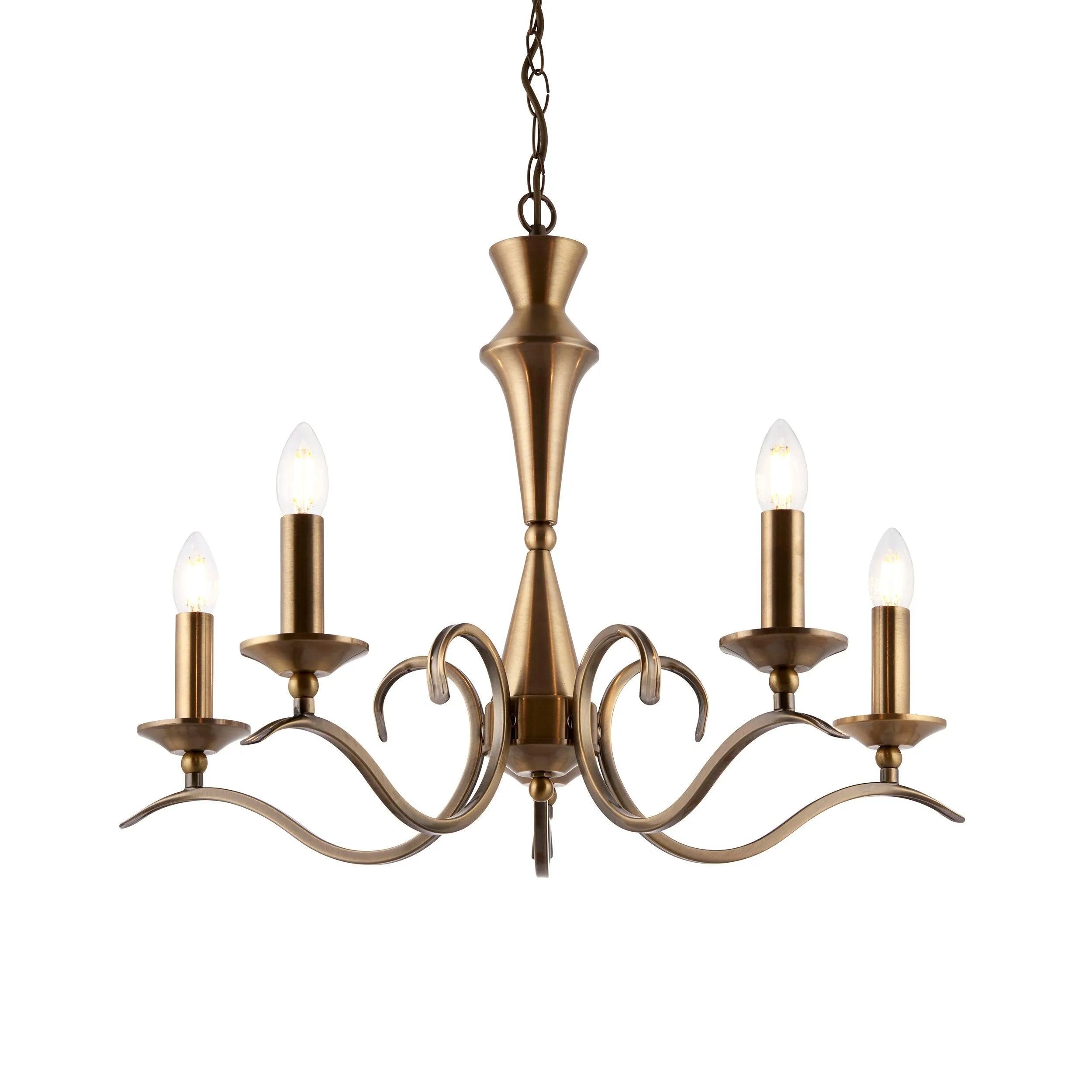 Endon Lighting - KORA-5AB - Pendant Light