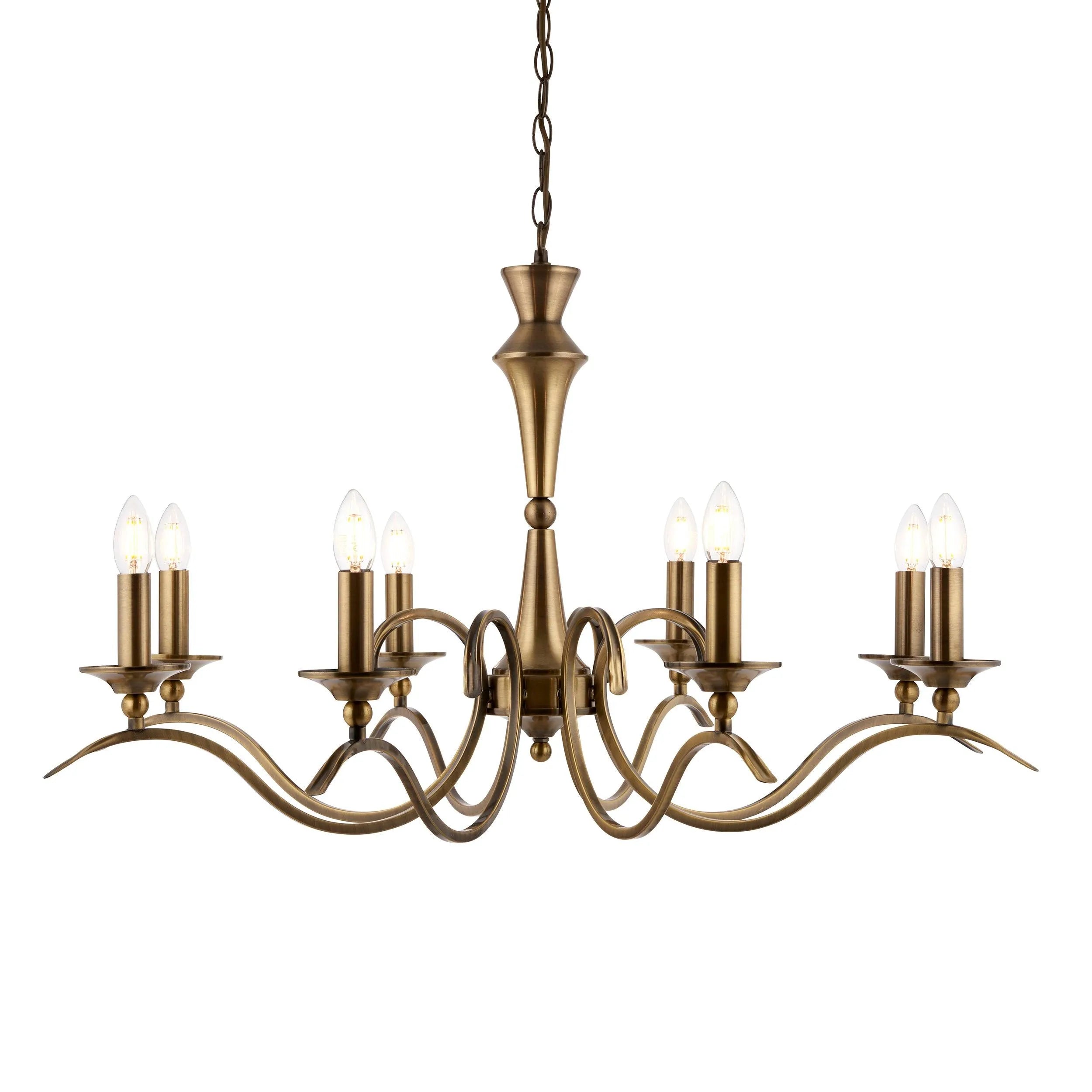 Endon Lighting - KORA-8AB - Pendant Light