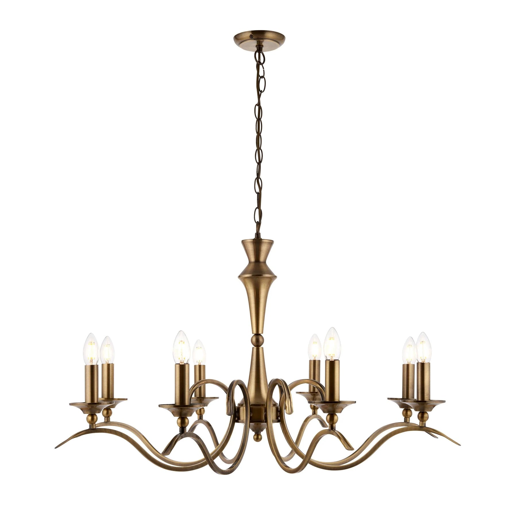 Endon Lighting - KORA-8AB - Pendant Light