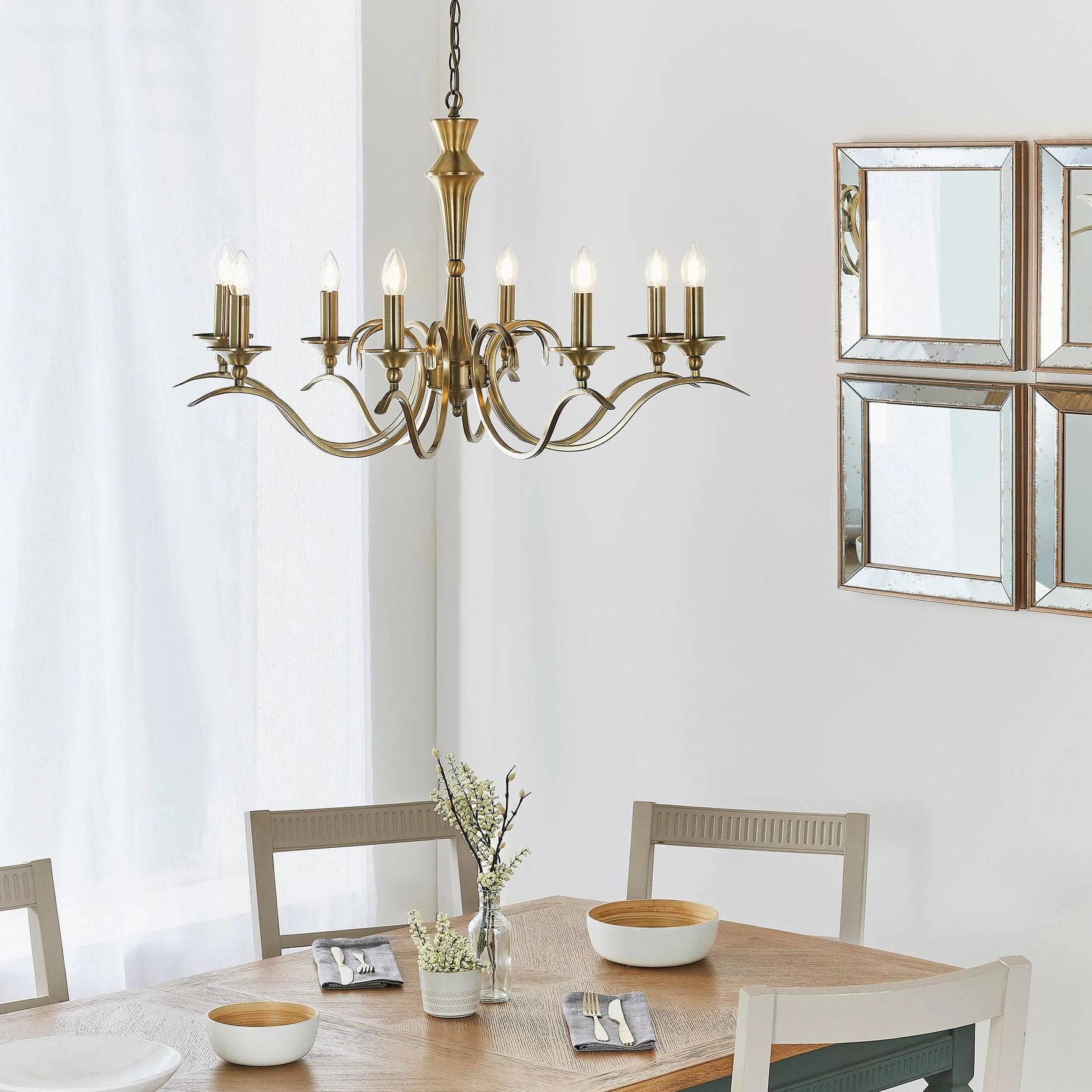 Endon Lighting - KORA-8AB - Pendant Light