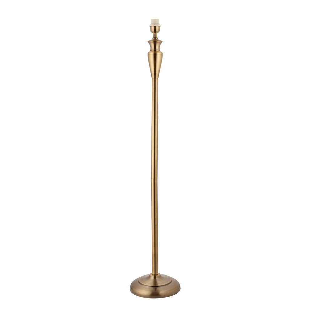Endon Lighting OSLO-FL-AN - Endon Lighting OSLO-FL-AN Oslo Indoor Floor Lamps Antique brass plate Non-dimmable