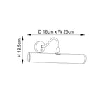 Endon Lighting - PL200-E14-SWAN - Wall Lights