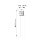 Endon Lighting - YG-6003-SS - Floor Lamps