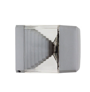 Magnalux Ester Grey Clear LED 10W CCT Wall light Part Number - ESTERWALL/LED10GY