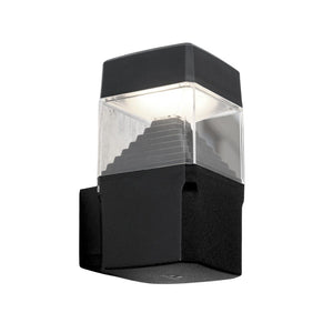 Magnalux ESTERAPPLIQUE/LED10BL Ester Applique Black Opal LED 10W CCT Wall Light FUMAGALLI