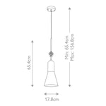 Elstead Lighting Pendant from the Etoile range. Etoile 1-light Medium Pendant - Matte Black and Gold Leaf – SKU ETOILE-P-M-MB