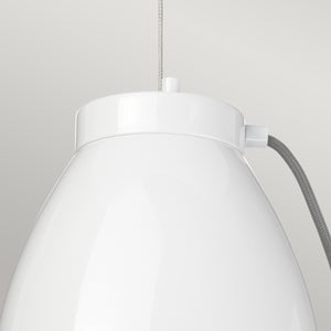 Elstead Lighting Pendant from the Europa range. Europa 1 Light Small LED Pendant Product Code = EUROPA-P-A