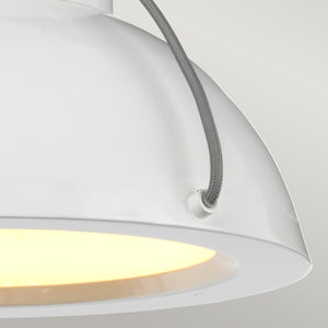 Elstead Lighting Pendant from the Europa range. Europa 1 Light Medium LED Pendant Product Code = EUROPA-P-B