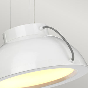Elstead Lighting Pendant from the Europa range. Europa 1 Light Medium LED Pendant Product Code = EUROPA-P-B