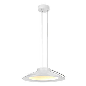 Elstead Lighting Pendant from the Europa range. Europa 1 Light Large LED Pendant Product Code = EUROPA-P-C