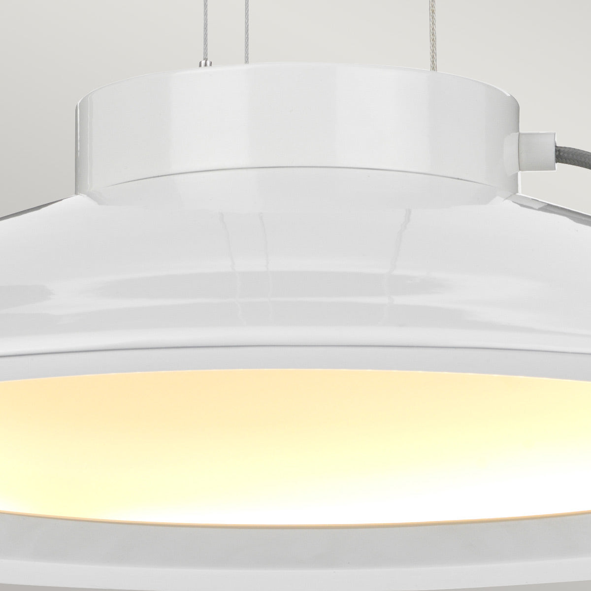 Elstead Lighting Pendant from the Europa range. Europa 1 Light Large LED Pendant Product Code = EUROPA-P-C