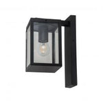 Magnalux Evan One Light Black Wall Light Part Number - EVA01WLBL