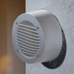 Magnalux ExtraLeti 100 Round Grey Grill Opal LED GX53 3W Wall Light Part Number - EXTRALETI100RDGRGY