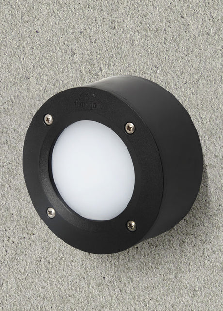 Magnalux Evan One Light Black Wall Light Part Number - EVA01WLBL