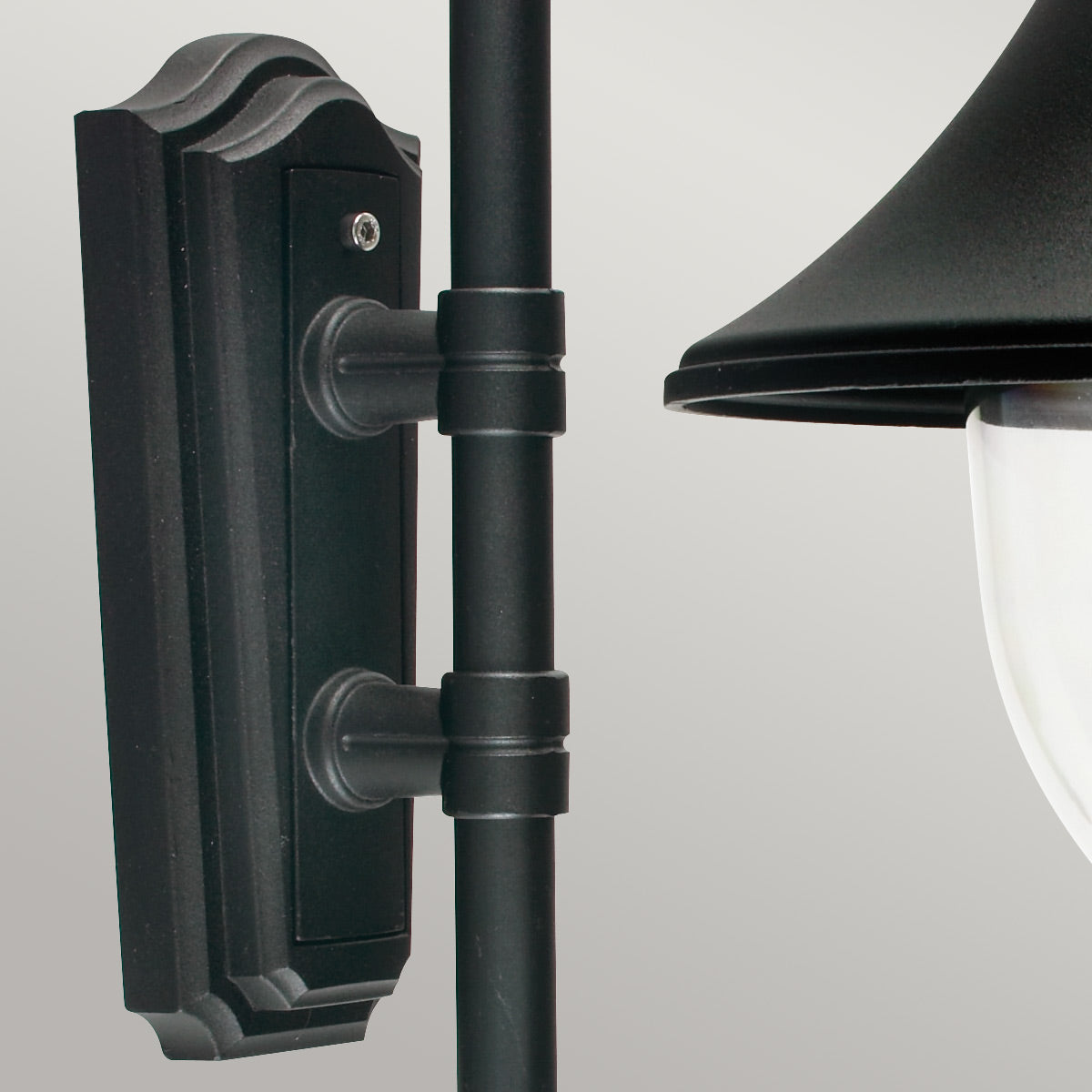 Norlys Firenze 1 Light Wall Lantern - Black F2-BLACK
