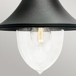 Norlys Firenze 1 Light Wall Lantern - Black F2-BLACK