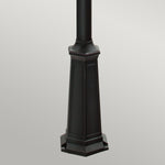 Norlys Firenze 3 Light Lamp Post F7-BLACK