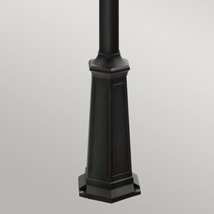 Norlys Firenze 3 Light Lamp Post F7-BLACK