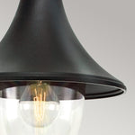 Norlys Firenze 1 Light Chain Lantern - Black F8-BLACK