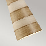 Flambeau Pendant from the Anemome range. Anemone 1 Light Pendant Product Code = FB-ANEMONE-P-B