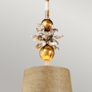 Flambeau Pendant from the Anemome range. Anemone 1 Light Pendant Product Code = FB-ANEMONE-P-B
