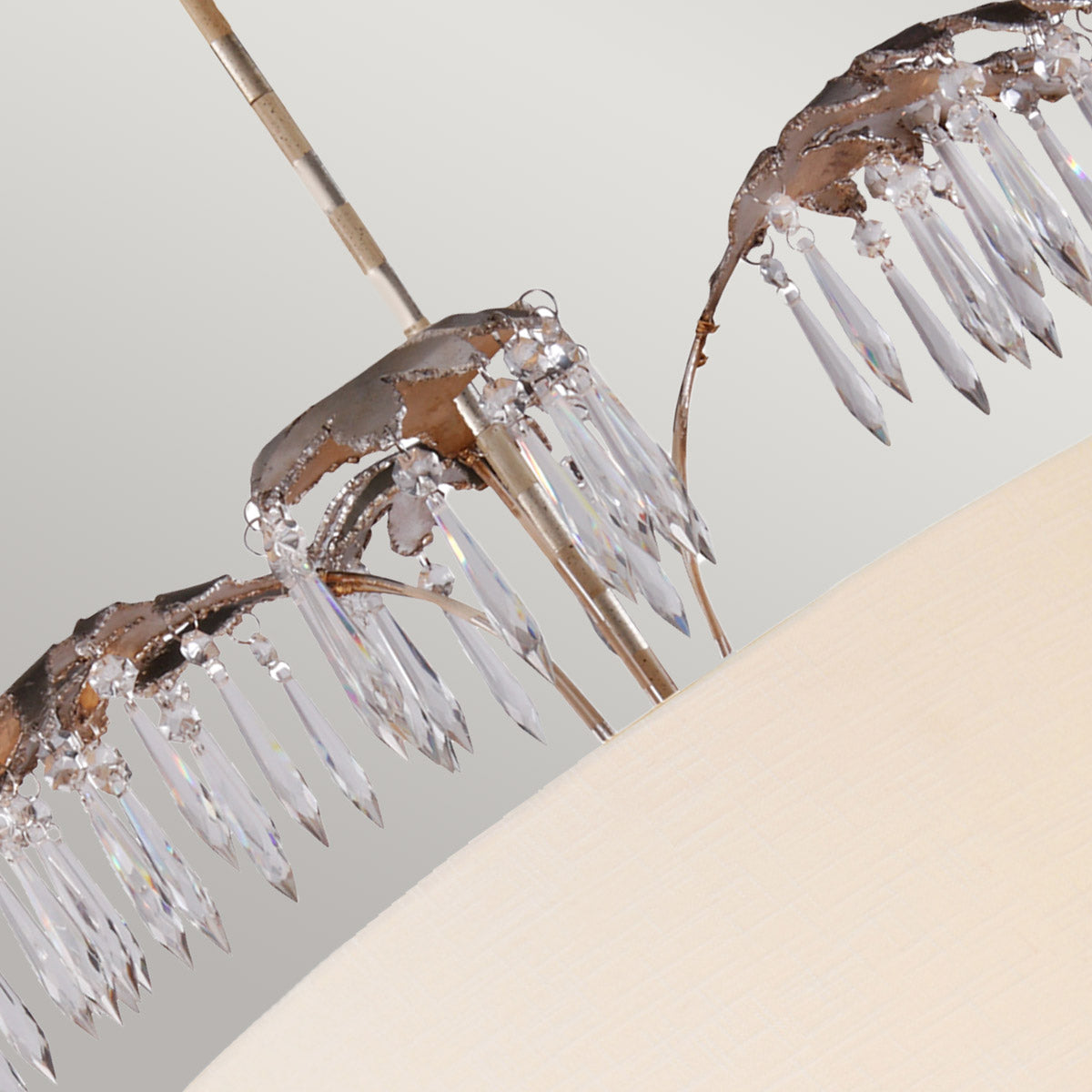 Flambeau Pendant from the Antoinette range. Antoinette 5 Light Pendant Product Code = FB-ANTOINETTE-P