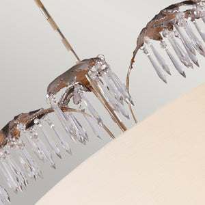 Flambeau Pendant from the Antoinette range. Antoinette 5 Light Pendant Product Code = FB-ANTOINETTE-P