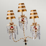 Flambeau Table Lamp from the Birdland range. Birdland 3 Arm Table Lamp Product Code = FB-BIRDLAND-TL3