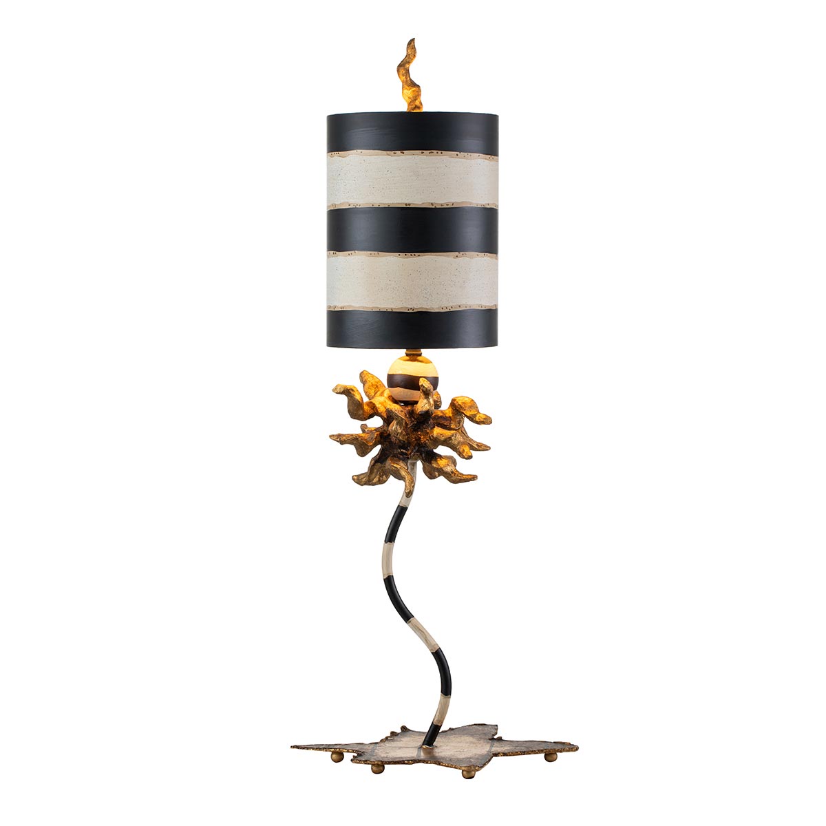 Flambeau Table Lamp from the Dominique range. Dominique 1 Light Table Lamp  Product Code = FB-DOMINIQUE-TL